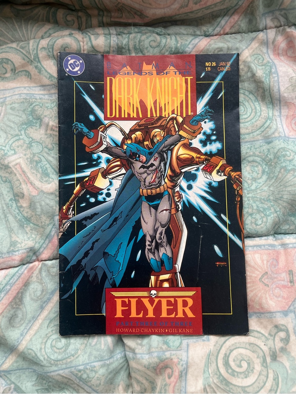 DC Comics #26 Jan 92 Batman Legends of the Dark Knight comic book